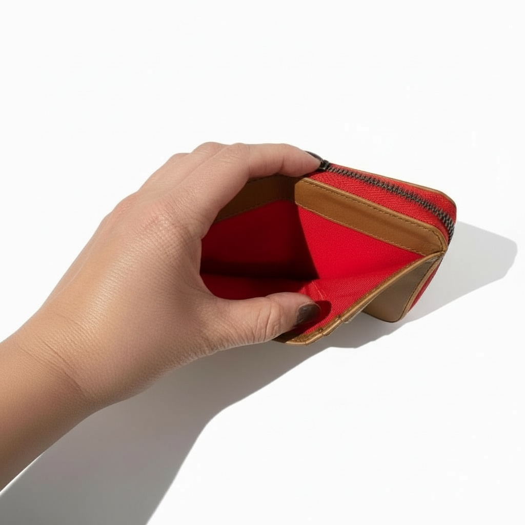 COFFRET COMPAGNON CUIR CAMEL