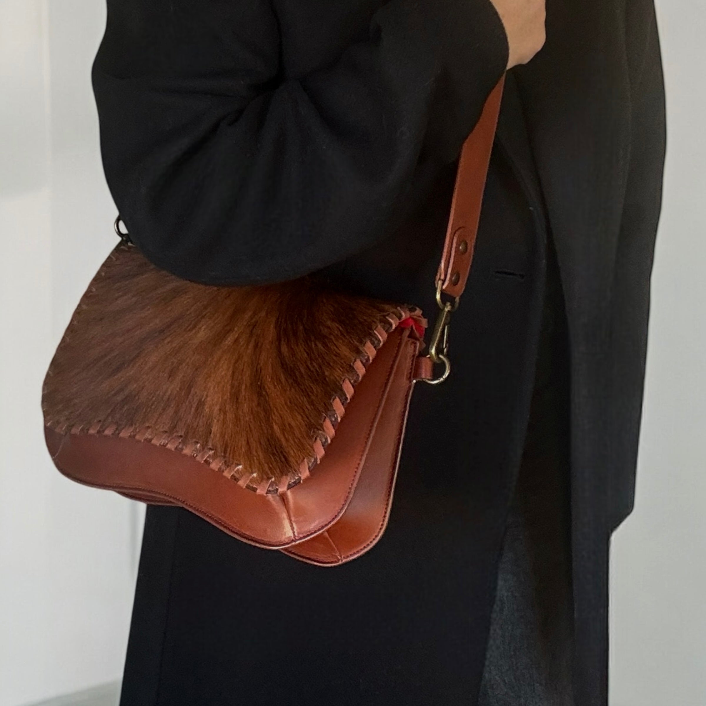 RABAT BABY COW MARRON GLAÇÉ