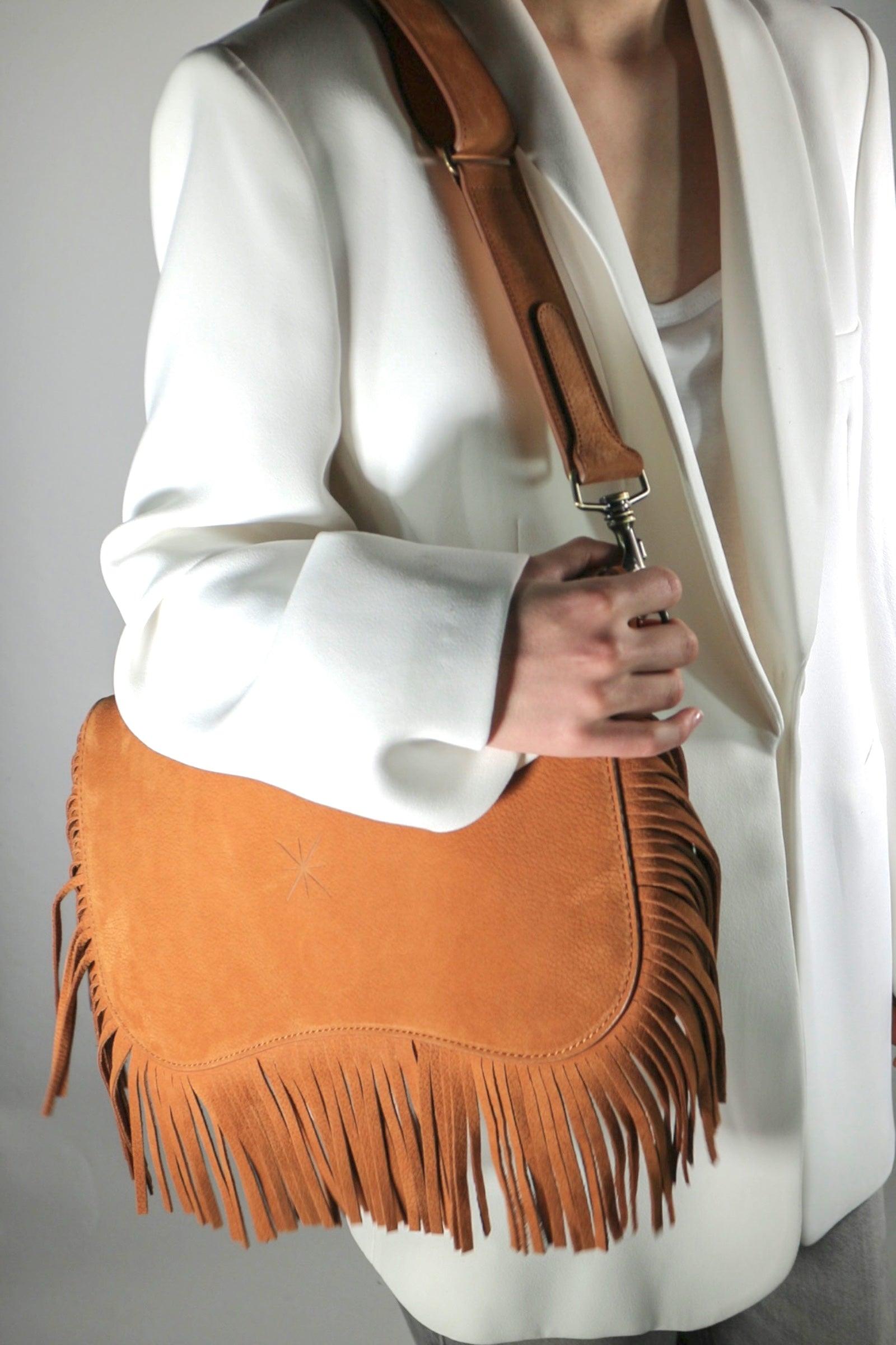 STAR HEVA CAMEL NUBUCK BAG