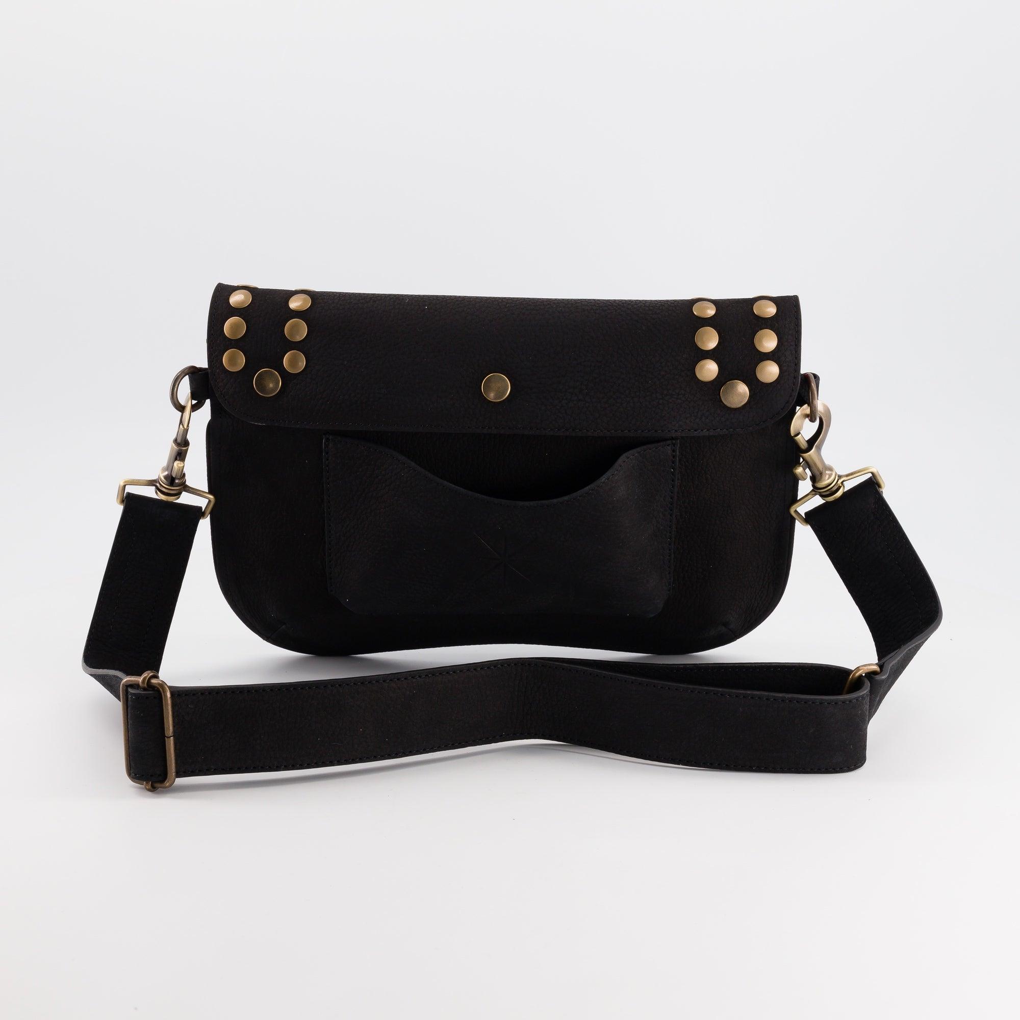 BABY SIDIA NUBUCK BLACK BAG