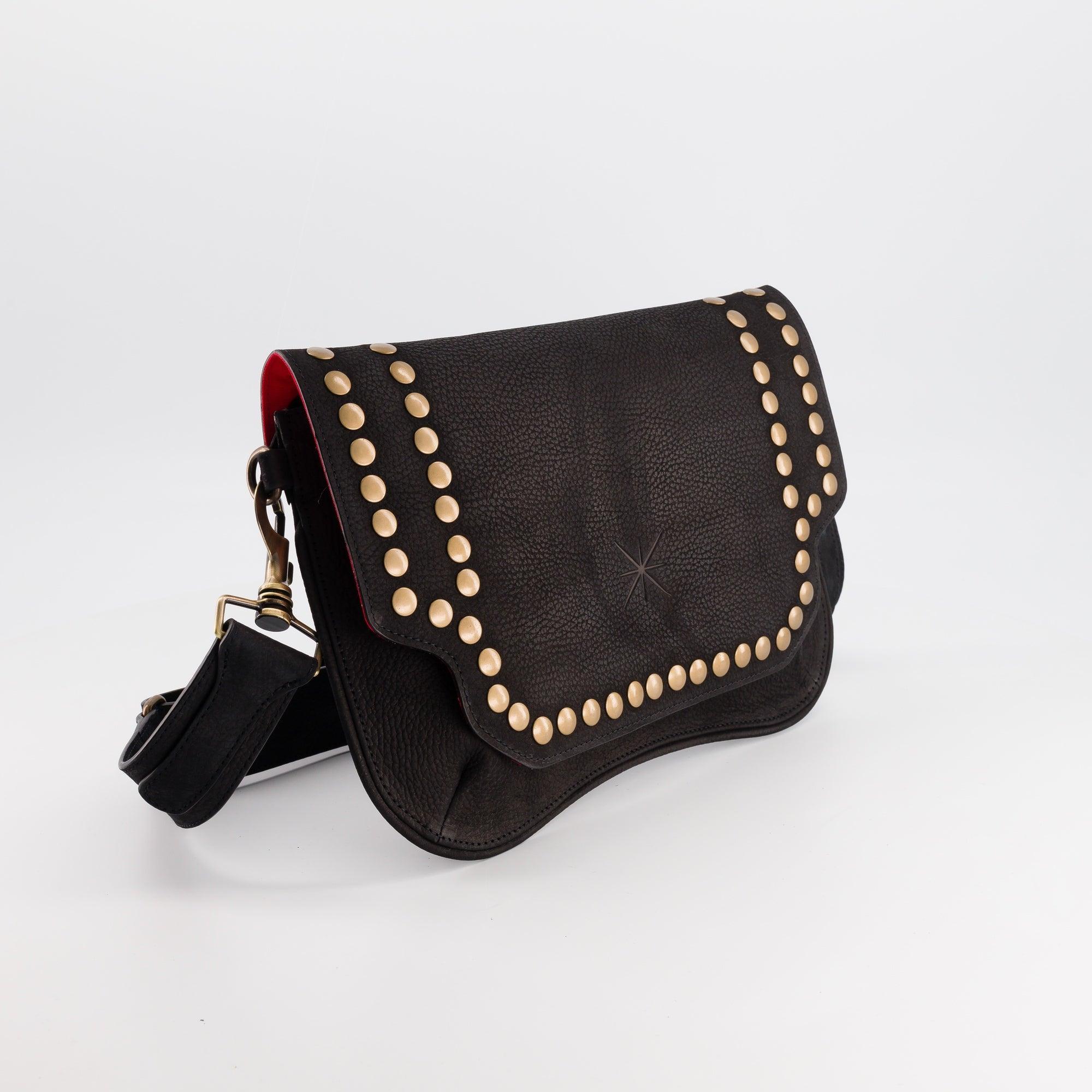 BABY SIDIA NUBUCK BLACK BAG