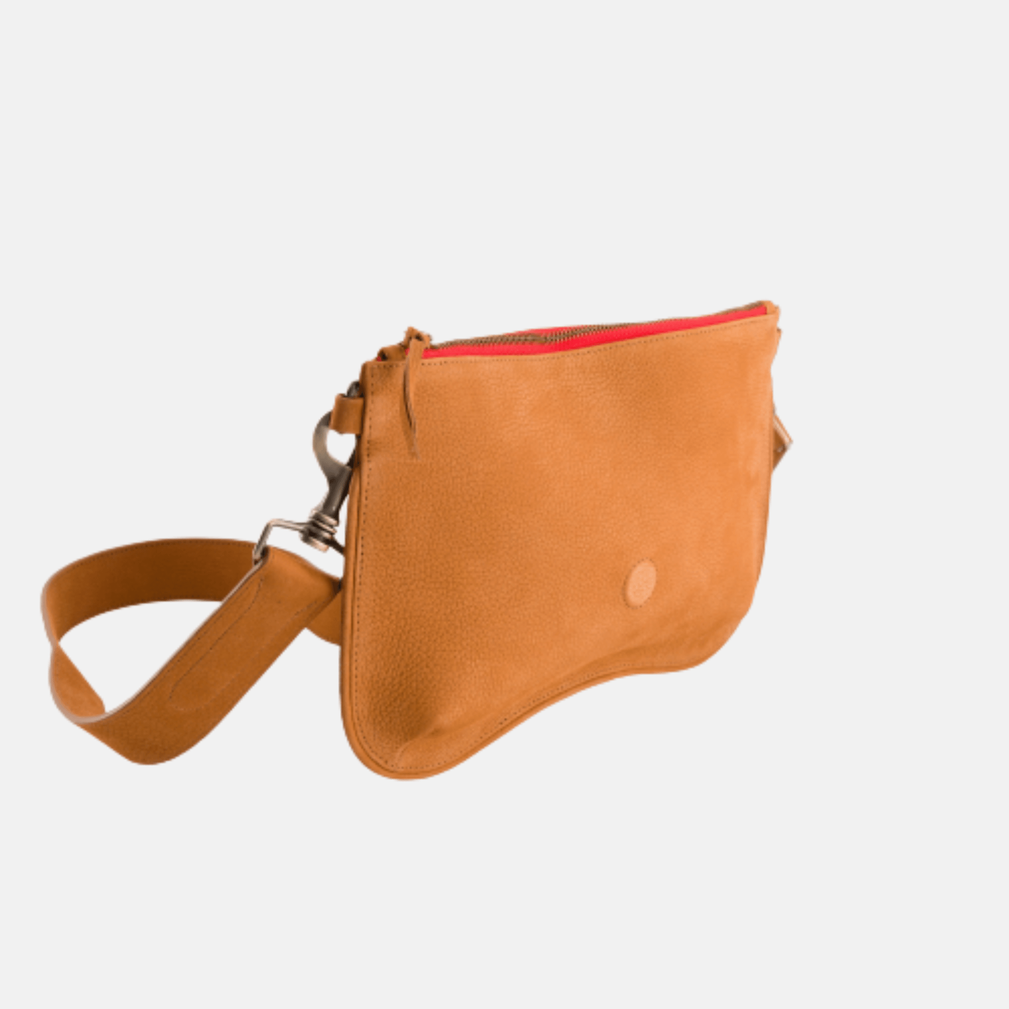 BASE BABY NUBUCK CAMEL BAG