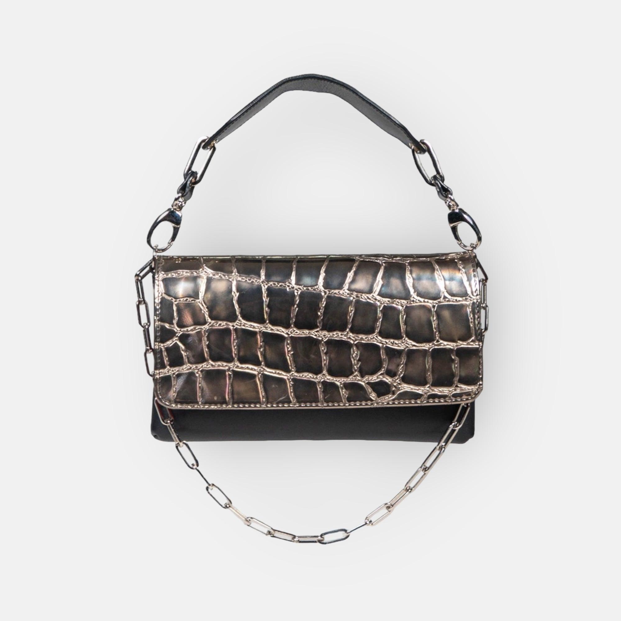RABAT GEMMA - GOLD CROCO