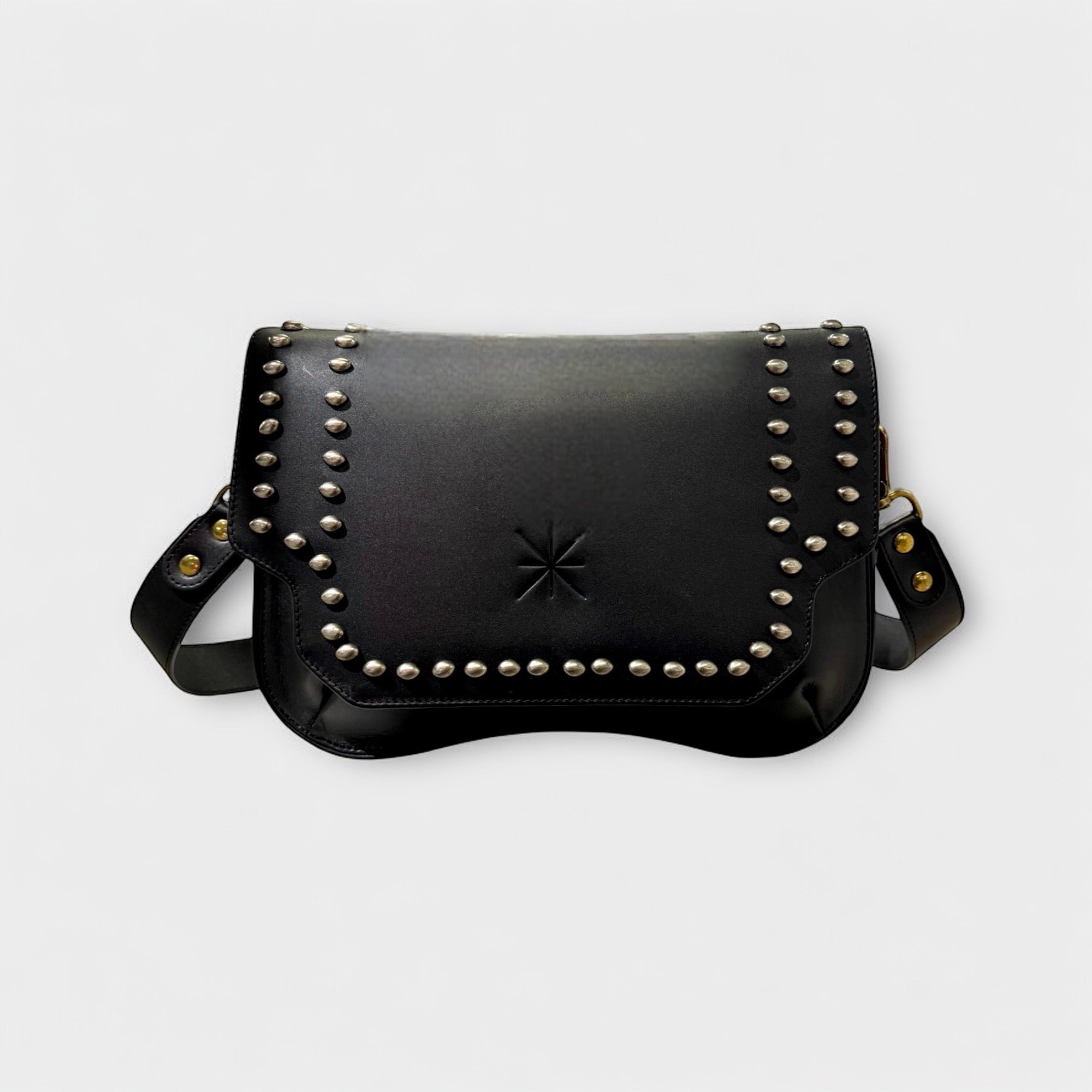 BABY SIDIA BLACK LEATHER BAG