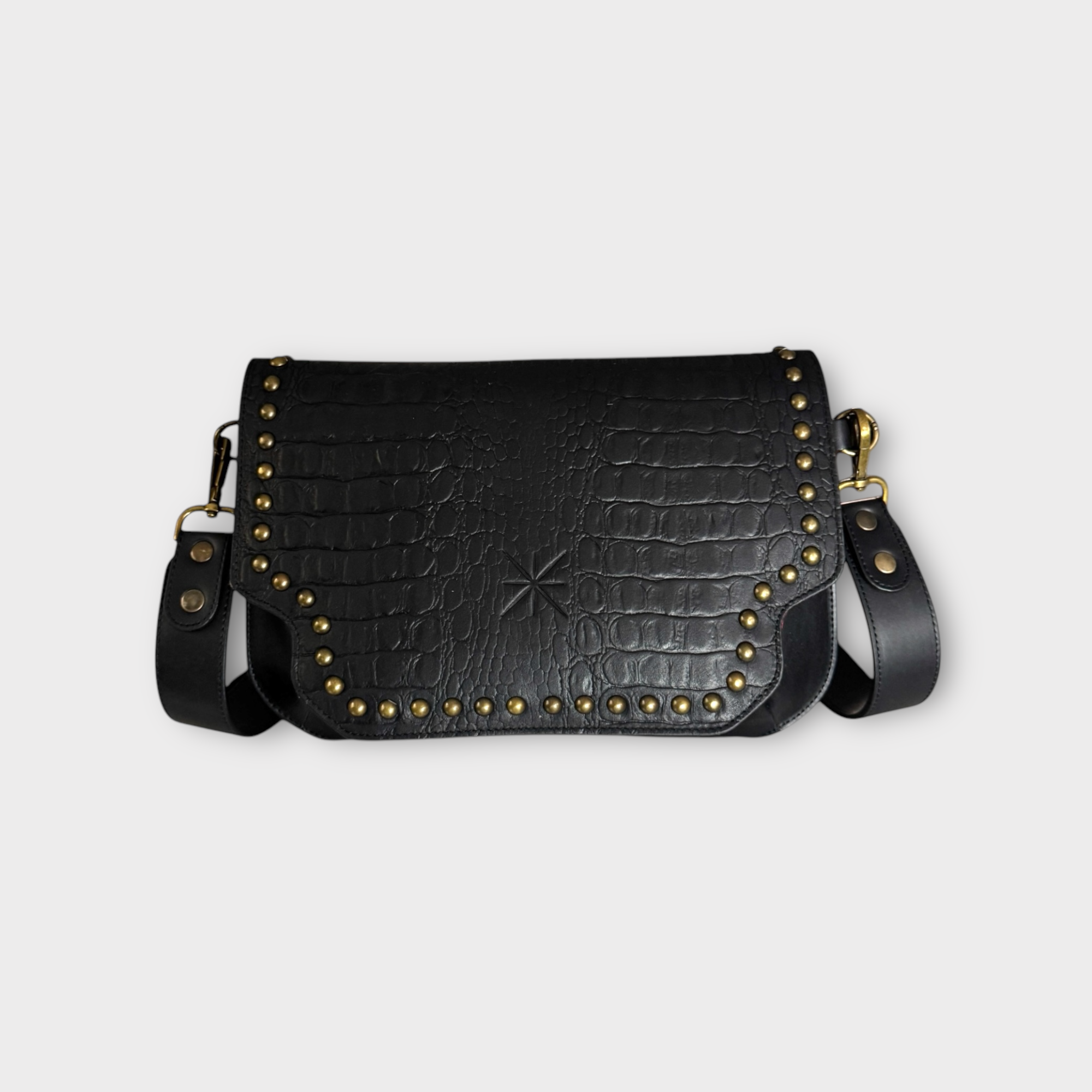 RABAT BABY KHARA BLACK LEATHER