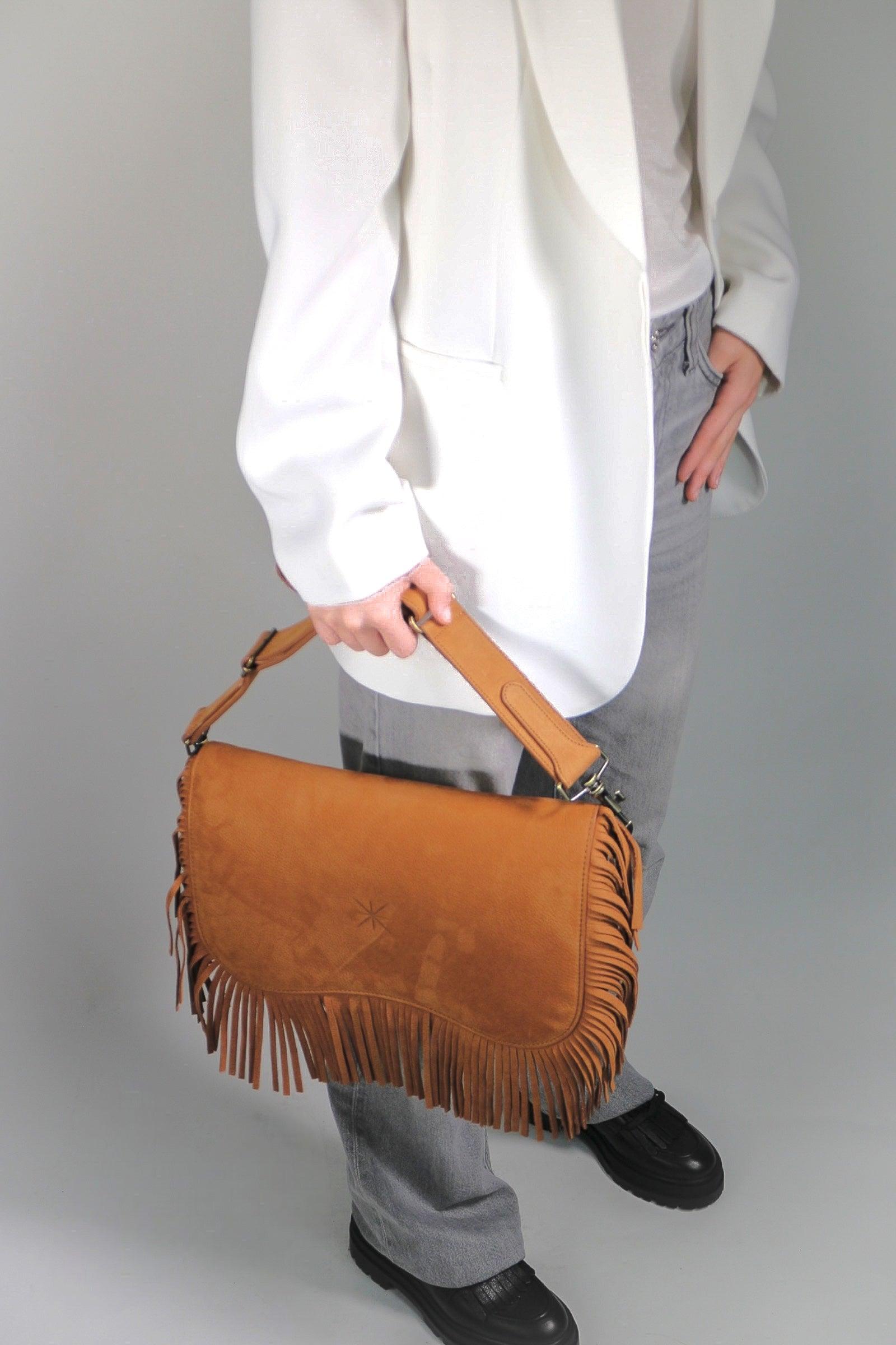 STAR HEVA CAMEL NUBUCK BAG