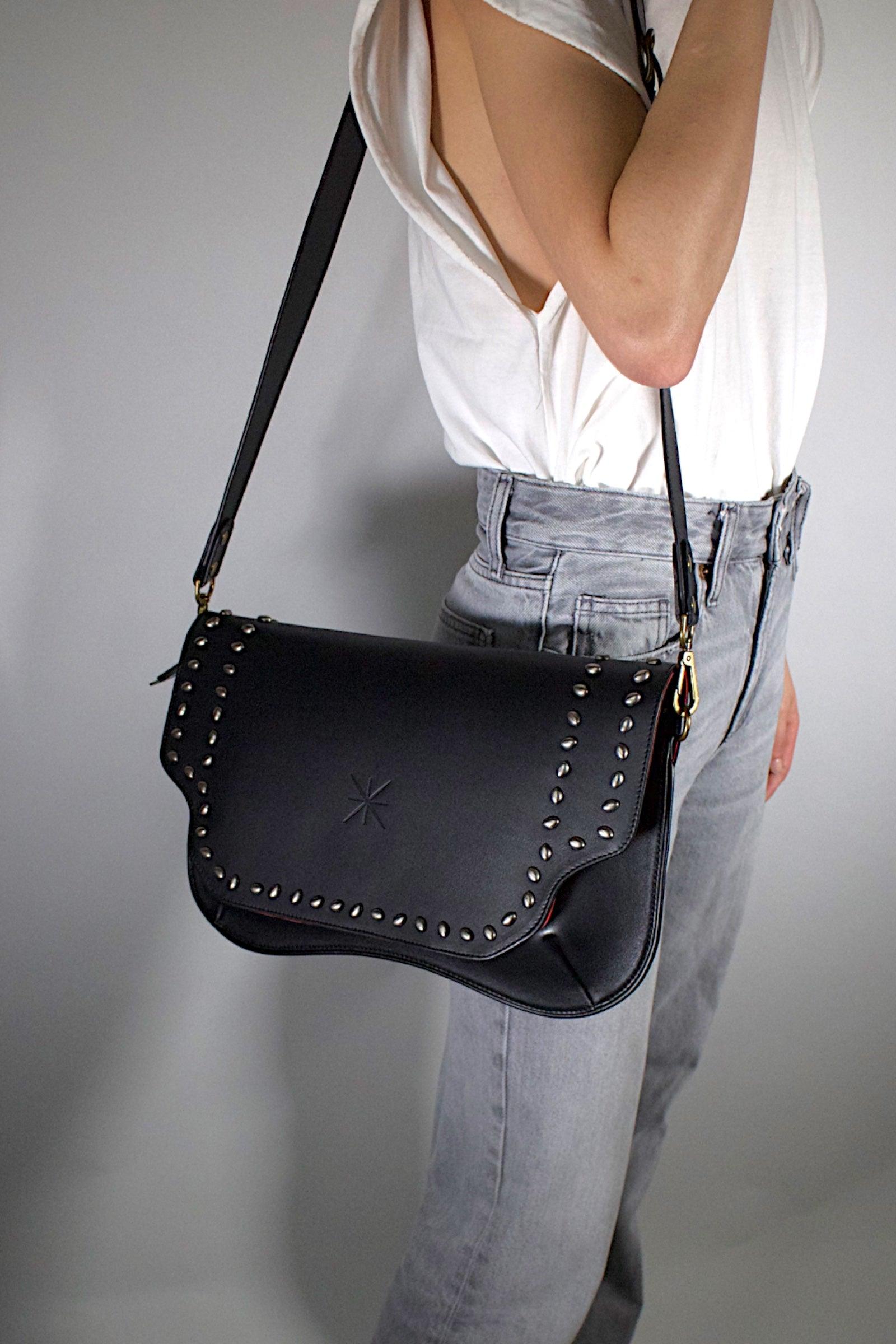 RABAT STAR SIDIA BLACK LEATHER