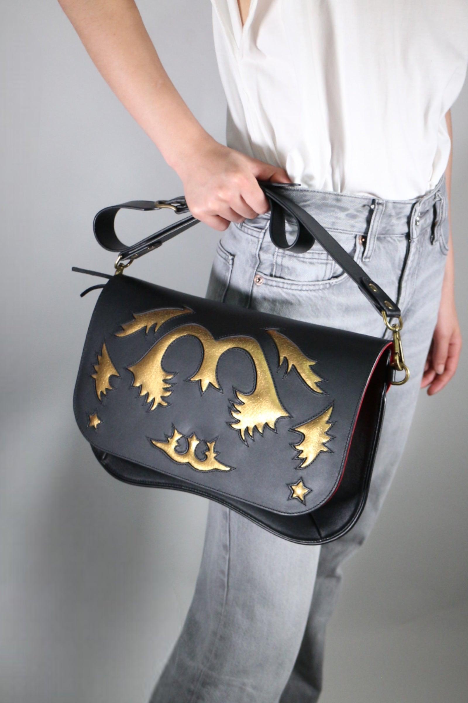 STAR RANCHO BLACK/GOLD BAG