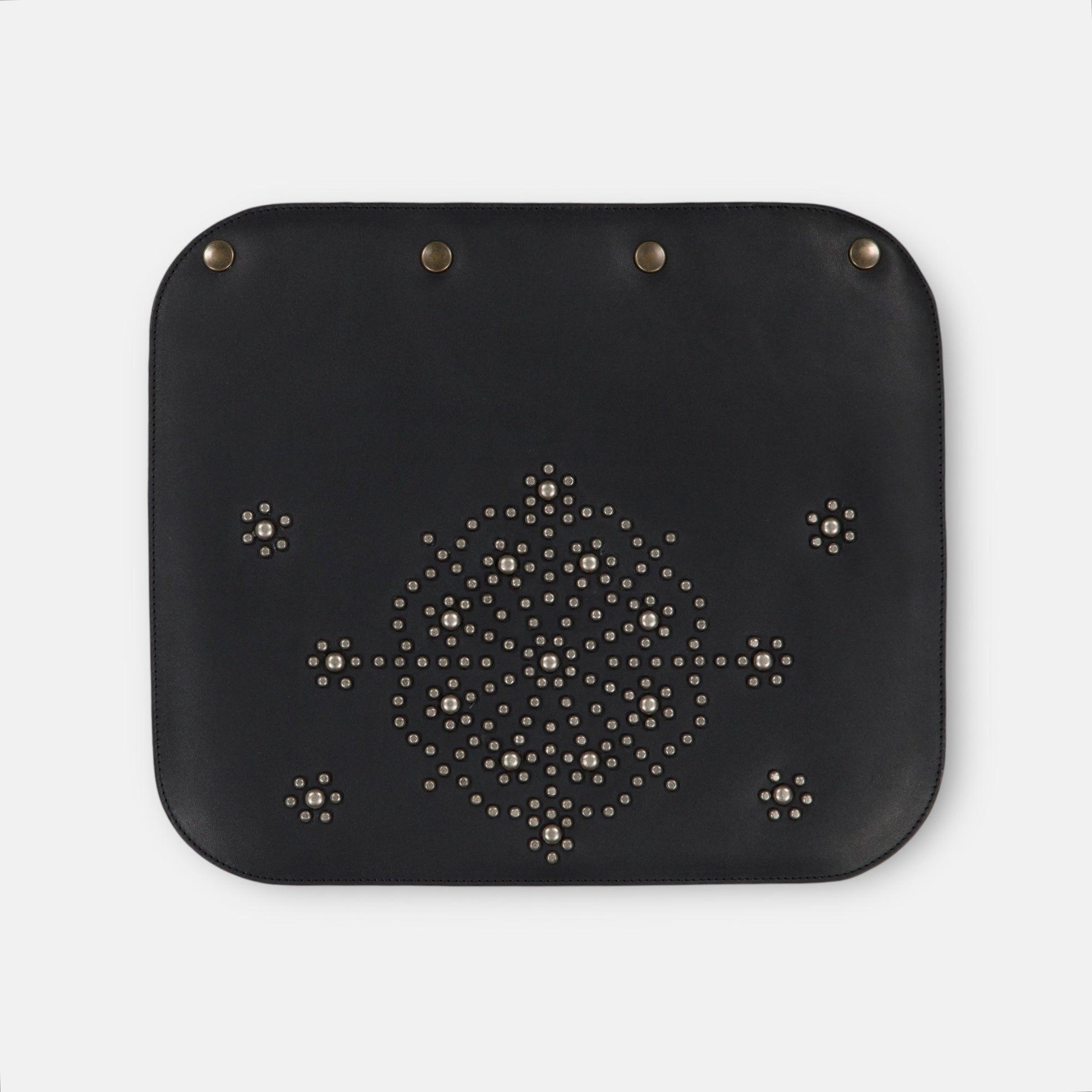 RABAT STAR JASMIN BLACK LEATHER
