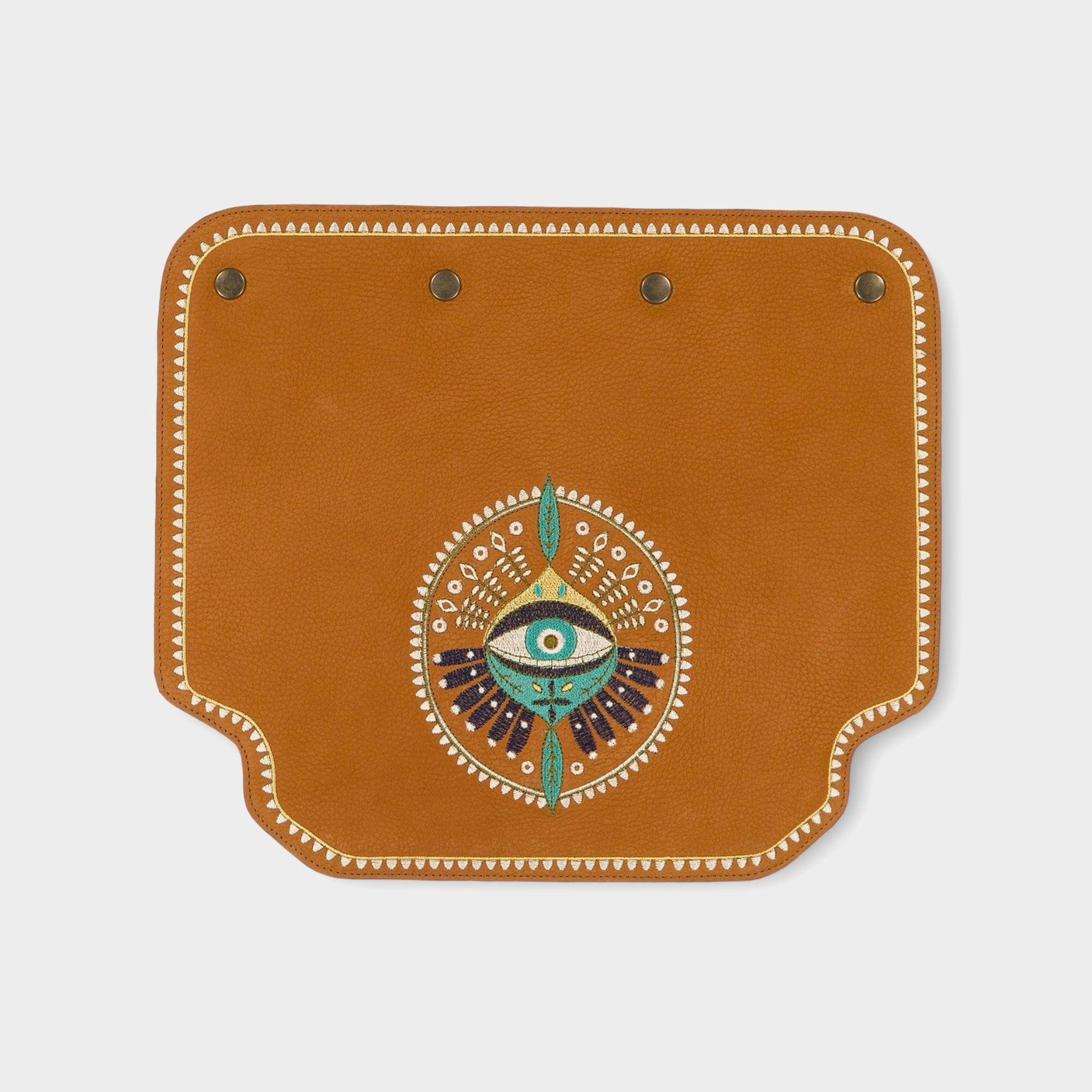 FLAP STAR BLUE EYE NUBUCK CAMEL