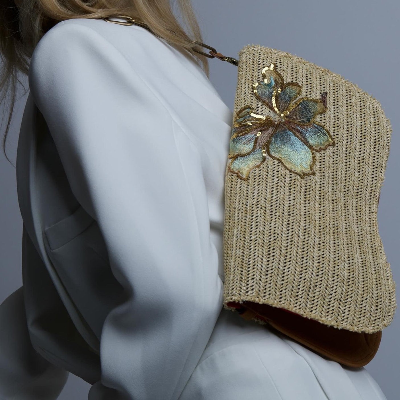 RABAT BABY MAGNOLIA NATURAL/LABOON BLUE